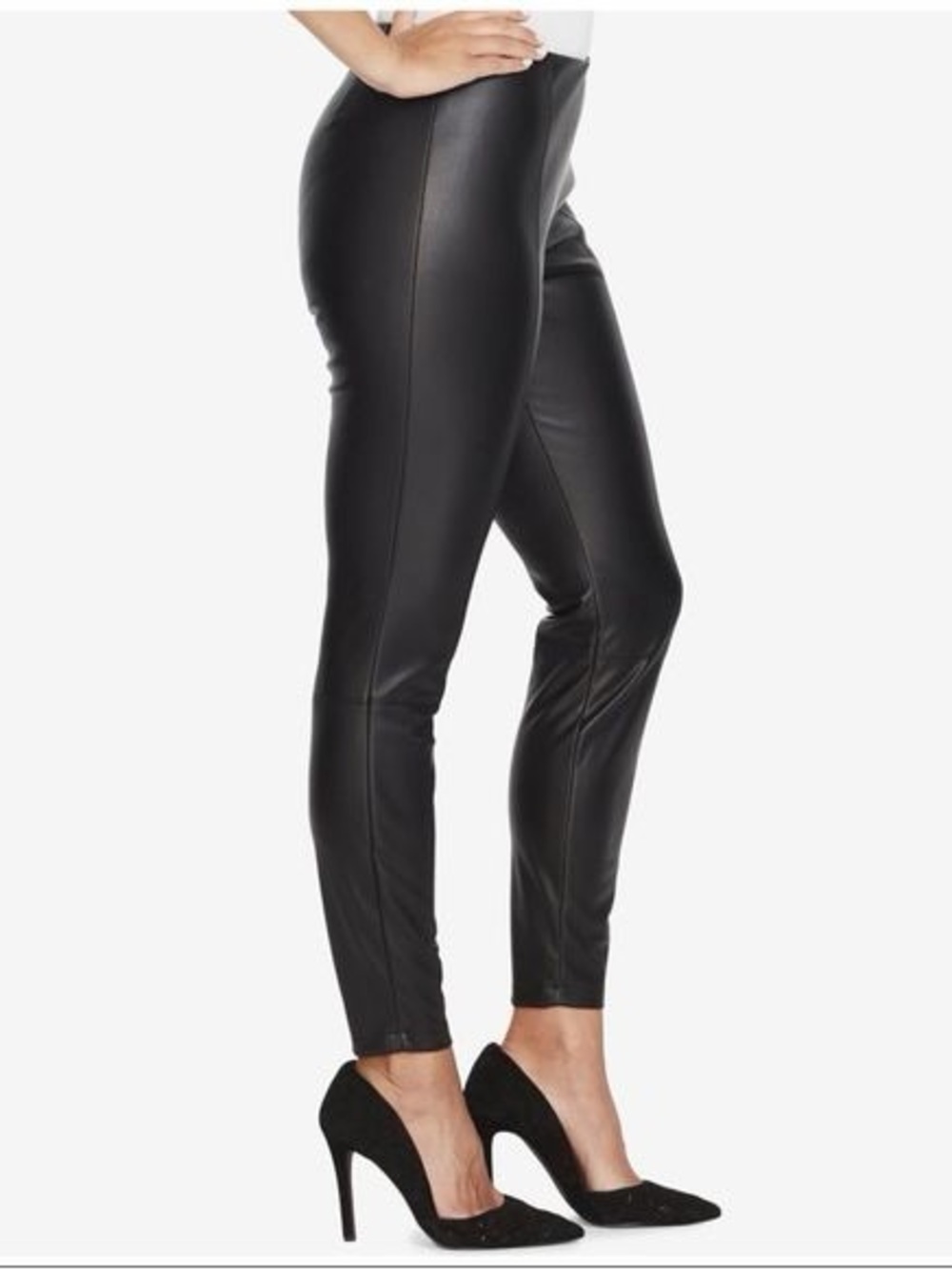 WHBM Faux Leather pants